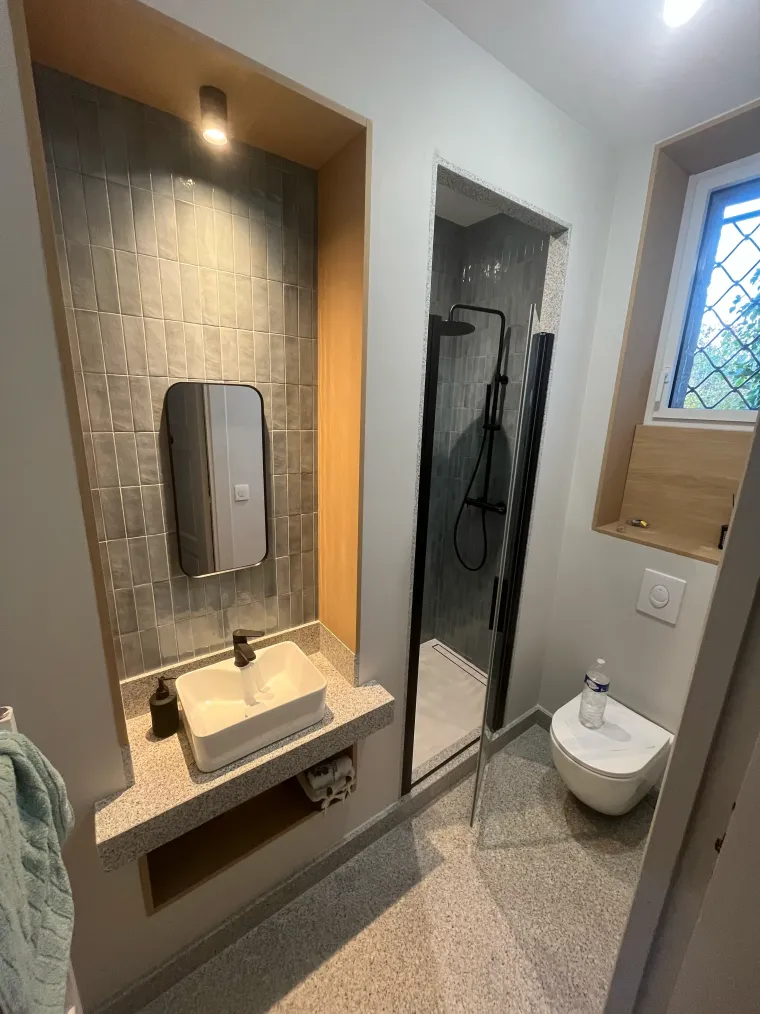 Salle d'eau — Avant / Après